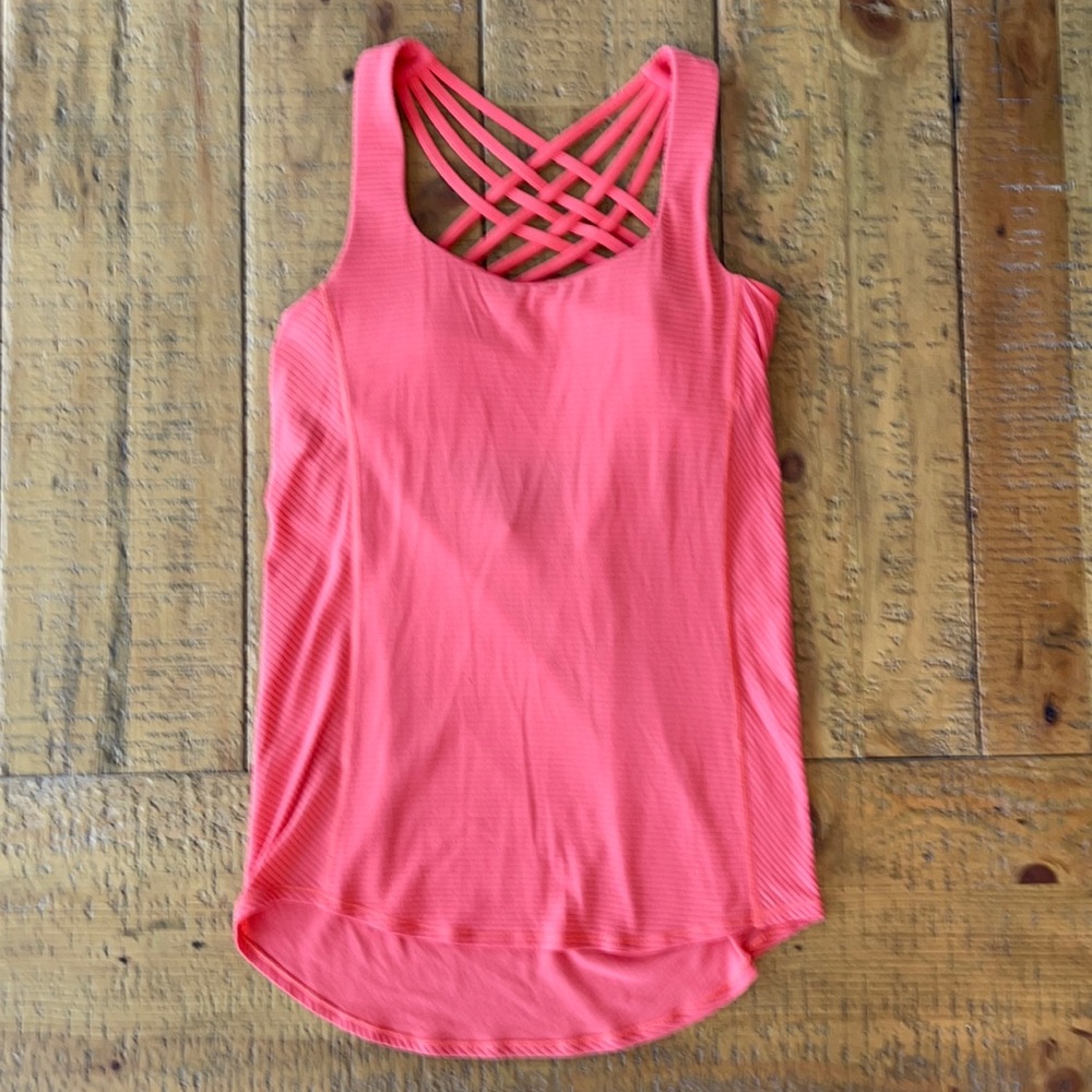 Lululemon Partial Open-Back Bra Tank